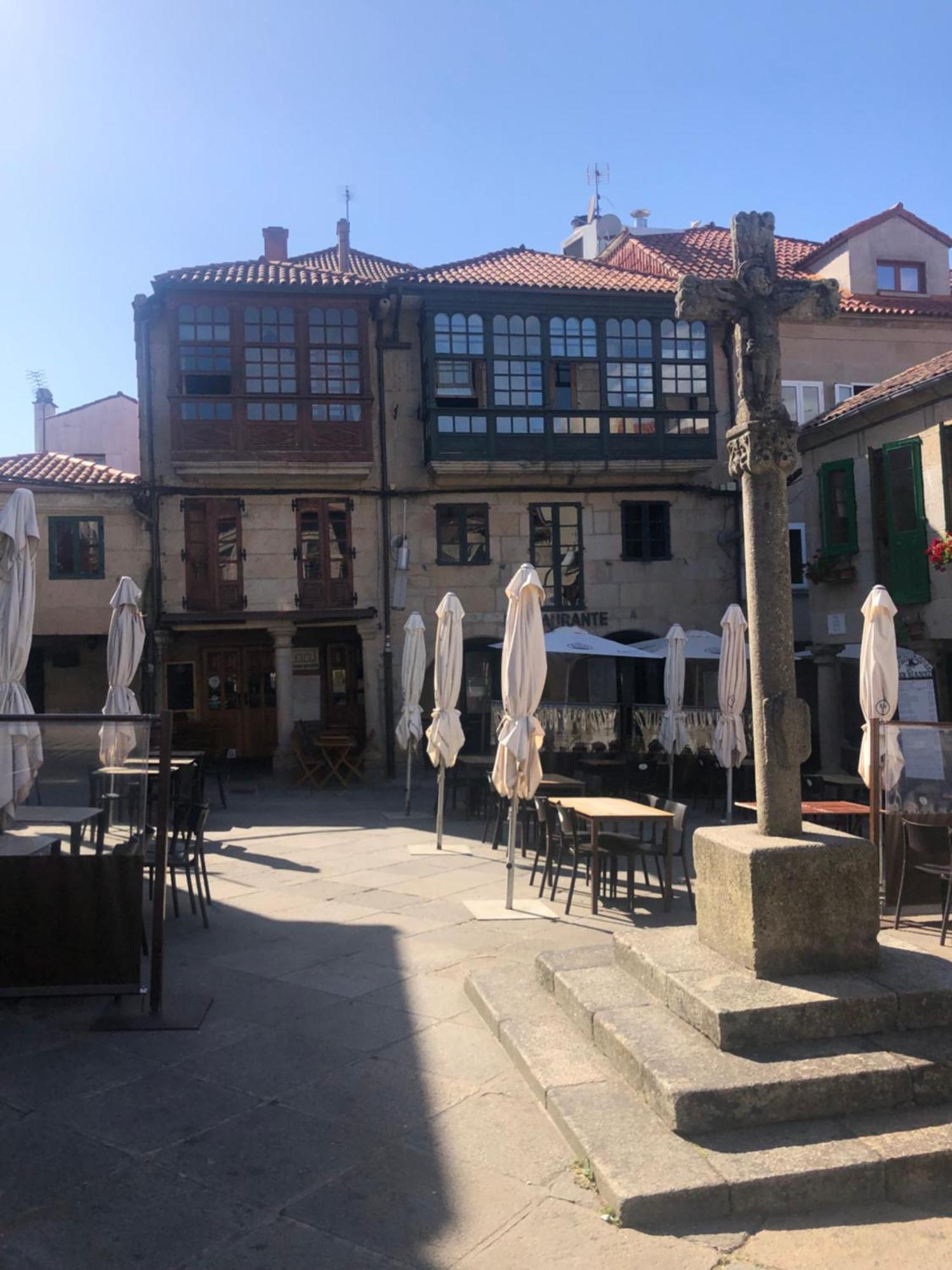 Apartmán Casa Emblematica Rosarillo Plaza De La Lena Pontevedra Exteriér fotografie