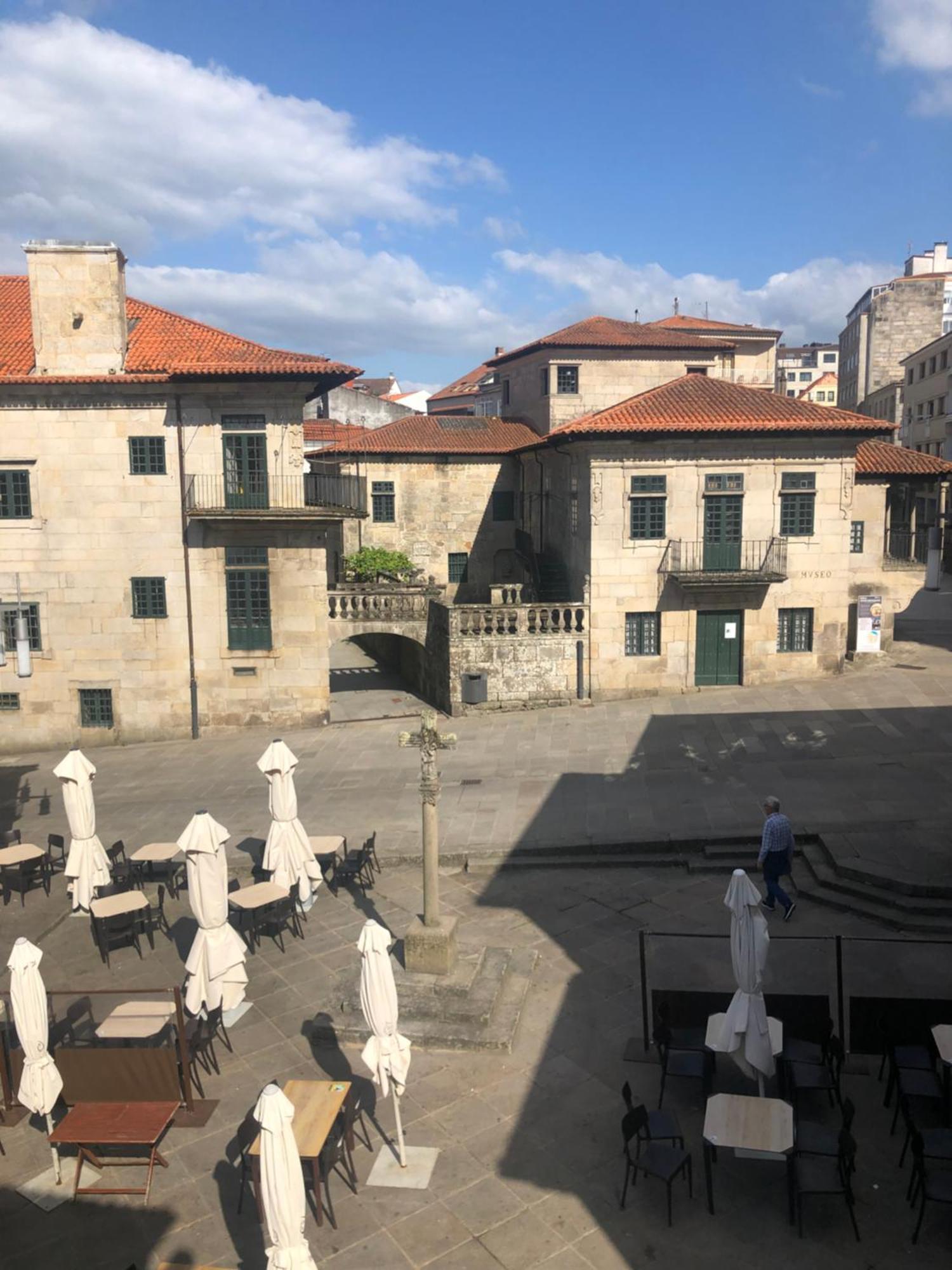 Apartmán Casa Emblematica Rosarillo Plaza De La Lena Pontevedra Exteriér fotografie